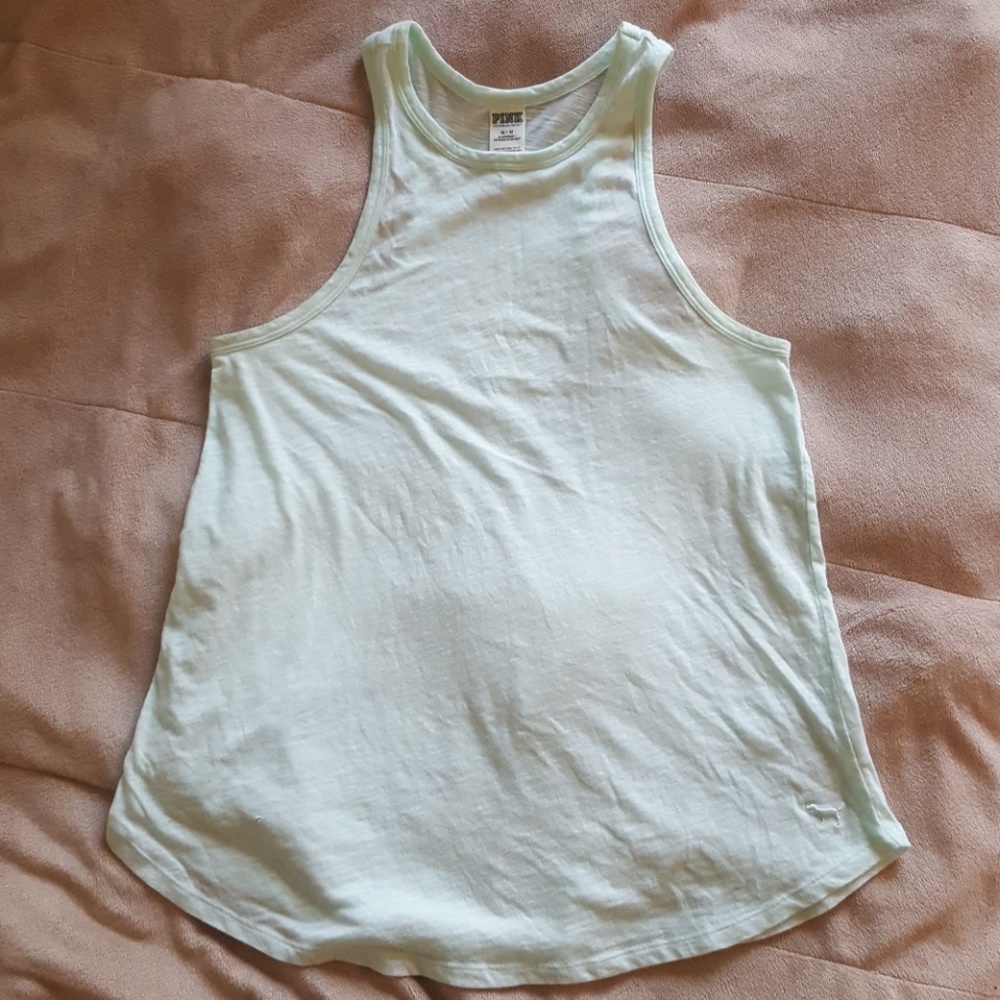 Pink Victoria's Secret teal tank